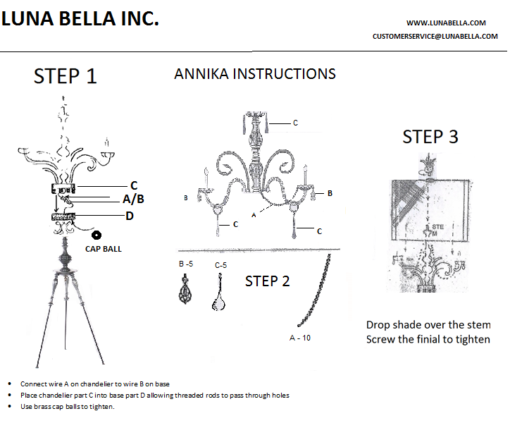 Luna Bella Lighting Ship Rate To Be Quoted Bella Luna Annika Floor Lamp