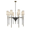 Luna Bella Lighting Ship Rate To Be Quoted Bella Luna Simonet Chandelier - Clear