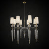 Luna Bella Lighting Ship Rate To Be Quoted Bella Luna Simonet Chandelier - Clear