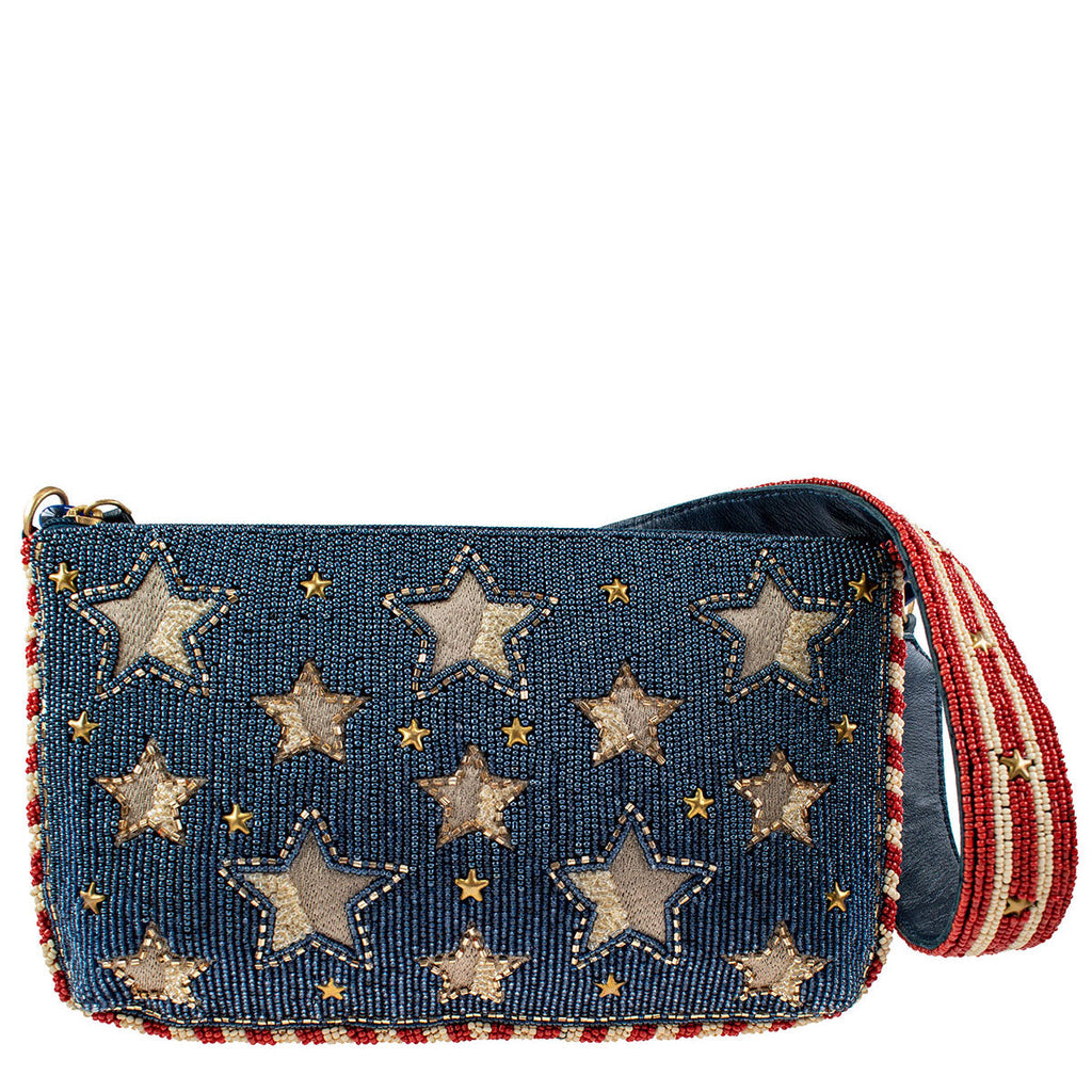 mary frances mary frances americana shoulder handbag