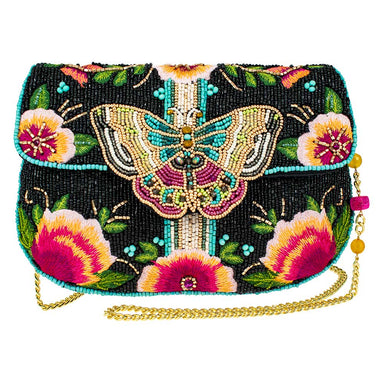 Mary Frances Handbags Mary Frances Dream Chaser Black Crossbody Clutch