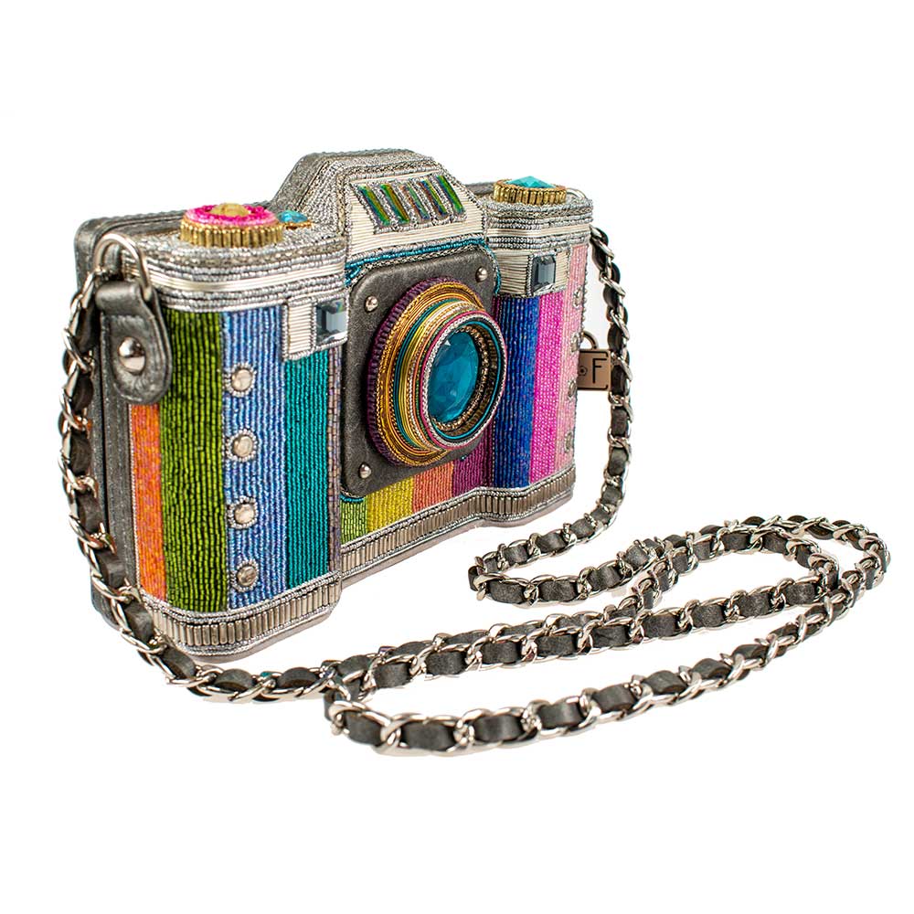 Mary Frances Handbags Mary Frances Life in Color Crossbody Camera Handbag