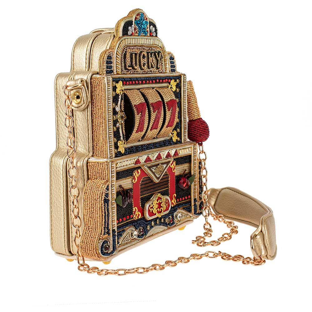 Mary Frances Handbags Mary Frances Lucky 7 Embellished Slot Machine Handbag