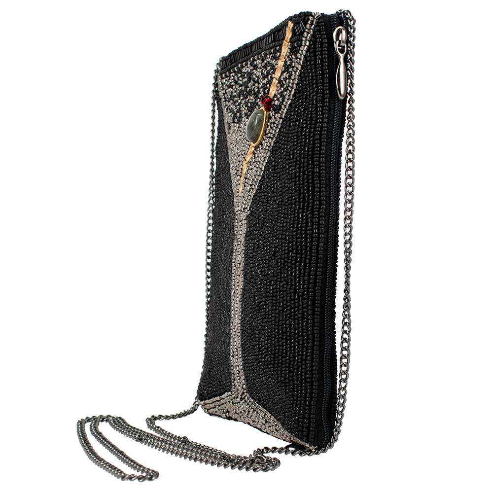 Mary Frances Handbags Mary Frances Make It Dirty Crossbody Phone Bag
