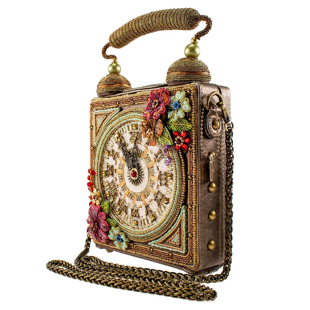 Mary Frances Handbags Mary Frances Time of Your Life Top Handle Clock Handbag