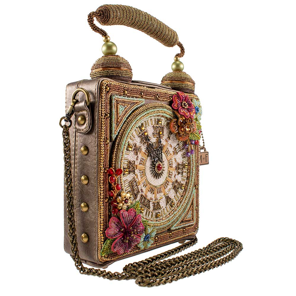 Mary Frances Handbags Mary Frances Time of Your Life Top Handle Clock Handbag