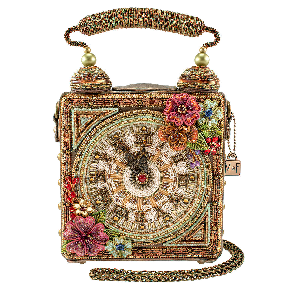 Mary Frances Handbags Mary Frances Time of Your Life Top Handle Clock Handbag