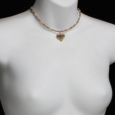 Michal Golan Jewelry Michal Golan Amethyst Oval Necklace