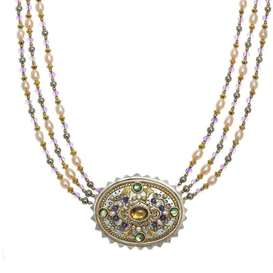 Michal Golan Jewelry Michal Golan Amethyst Oval Statement Necklace