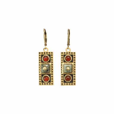 Michal Golan Jewelry Michal Golan Earth Rectangle Earrings