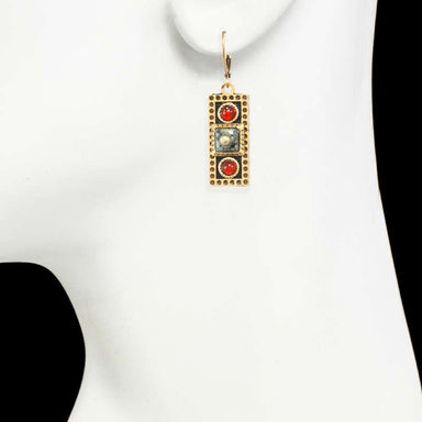 Michal Golan Jewelry Michal Golan Earth Rectangle Earrings