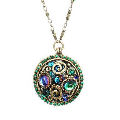 Michal Golan Jewelry Michal Golan Emerad Medallion Necklace