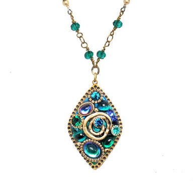 Michal Golan Jewelry Michal Golan Emeral Beaded Pendant Necklace