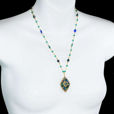Michal Golan Jewelry Michal Golan Emeral Beaded Pendant Necklace