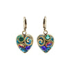 Michal Golan Jewelry Michal Golan Emerald Heart Earrings