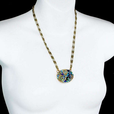 Michal Golan Jewelry Michal Golan Emerald Large Oval Necklace