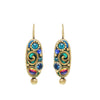 Michal Golan Jewelry Michal Golan Emerald Oval Wire Earrings