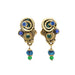 Michal Golan Jewelry Michal Golan Emerald Swirl Earrings