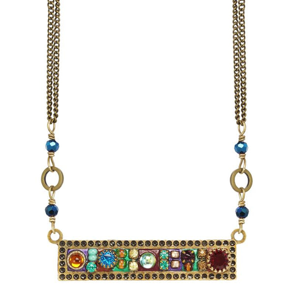 Michal Golan Jewelry Michal Golan Multi Bright Bar Necklace
