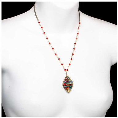 Michal Golan Jewelry Michal Golan Multi Bright Diamond Necklace