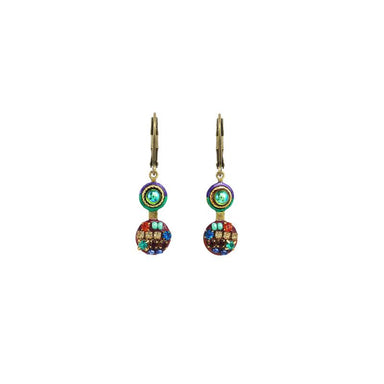 Michal Golan Jewelry Michal Golan Multi-Bright Double Circle Earrings