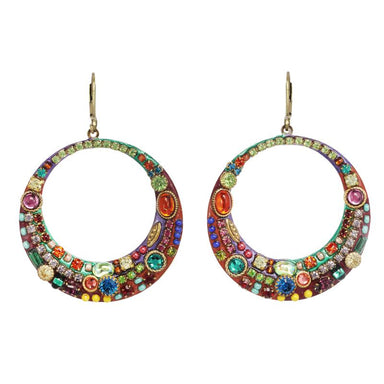 Michal Golan Jewelry Michal Golan Multi-Bright Hoop Earrings