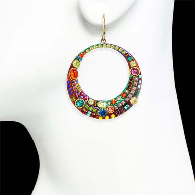 Michal Golan Jewelry Michal Golan Multi-Bright Hoop Earrings