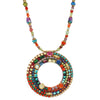 Michal Golan Jewelry Michal Golan Multi-Bright Open Circle Necklace