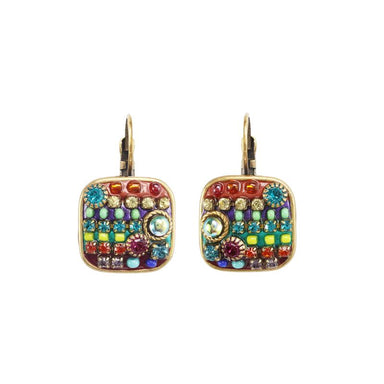Michal Golan Jewelry Michal Golan Multi Bright Square Earrings