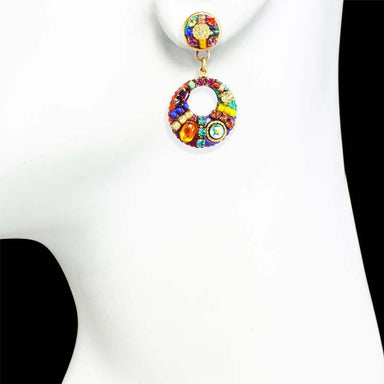 Michal Golan Jewelry Michal Golan Multi-Bright Tiny Hoop Earrings