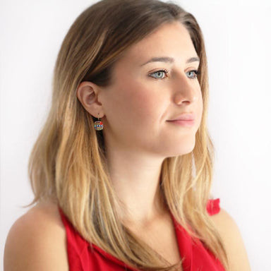 Michal Golan Jewelry Michal Golan Multi Bright Tiny Square Earrings