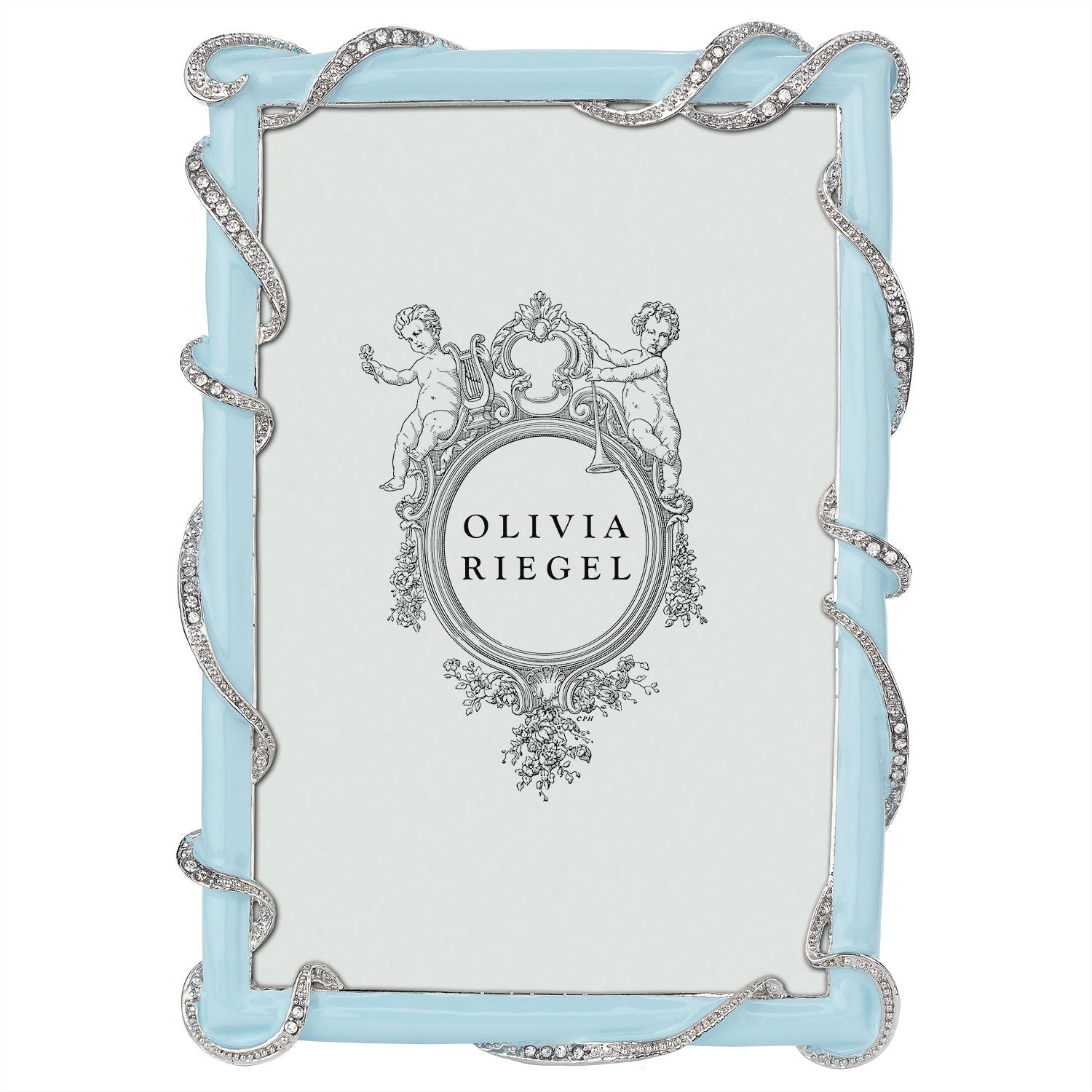 Olivia Riegel Picture Frames Olivia Riegel Baby Blue Harlow 4" X 6" Frame