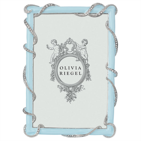 Olivia Riegel Picture Frames Olivia Riegel Baby Blue Harlow 4" X 6" Frame