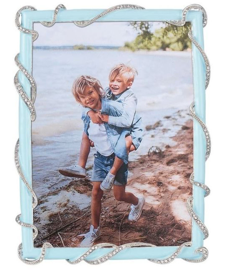 Olivia Riegel Picture Frames Olivia Riegel Baby Blue Harlow 4" X 6" Frame
