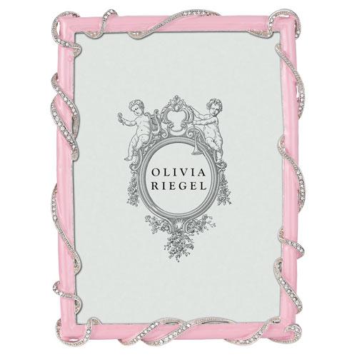 Olivia Riegel Picture Frames Olivia Riegel Baby Pink Harlow 5" X 7" Frame