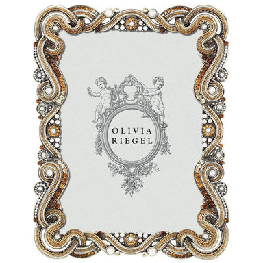 Olivia Riegel Picture Frames Olivia Riegel Baronessa 5" X 7" Frame With Silk Back