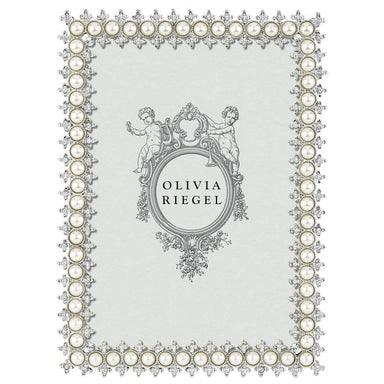 Olivia Riegel Picture Frames Olivia Riegel Crystal & Pearl 5" X 7" Frame