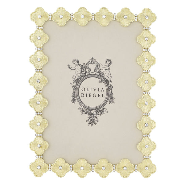 Olivia Riegel Picture Frames Olivia Riegel Gold Clover 5" x 7" Frame