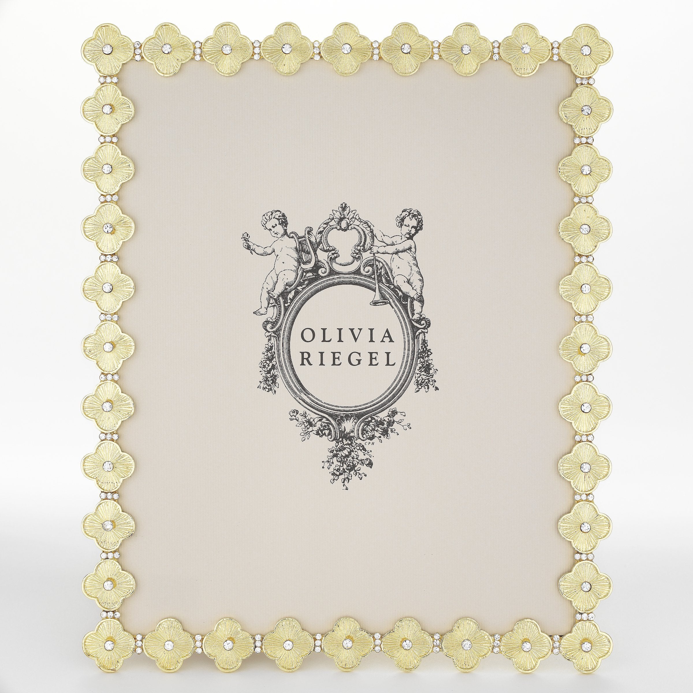 Olivia Riegel Picture Frames Olivia Riegel Gold Clover 8" x 10" Frame