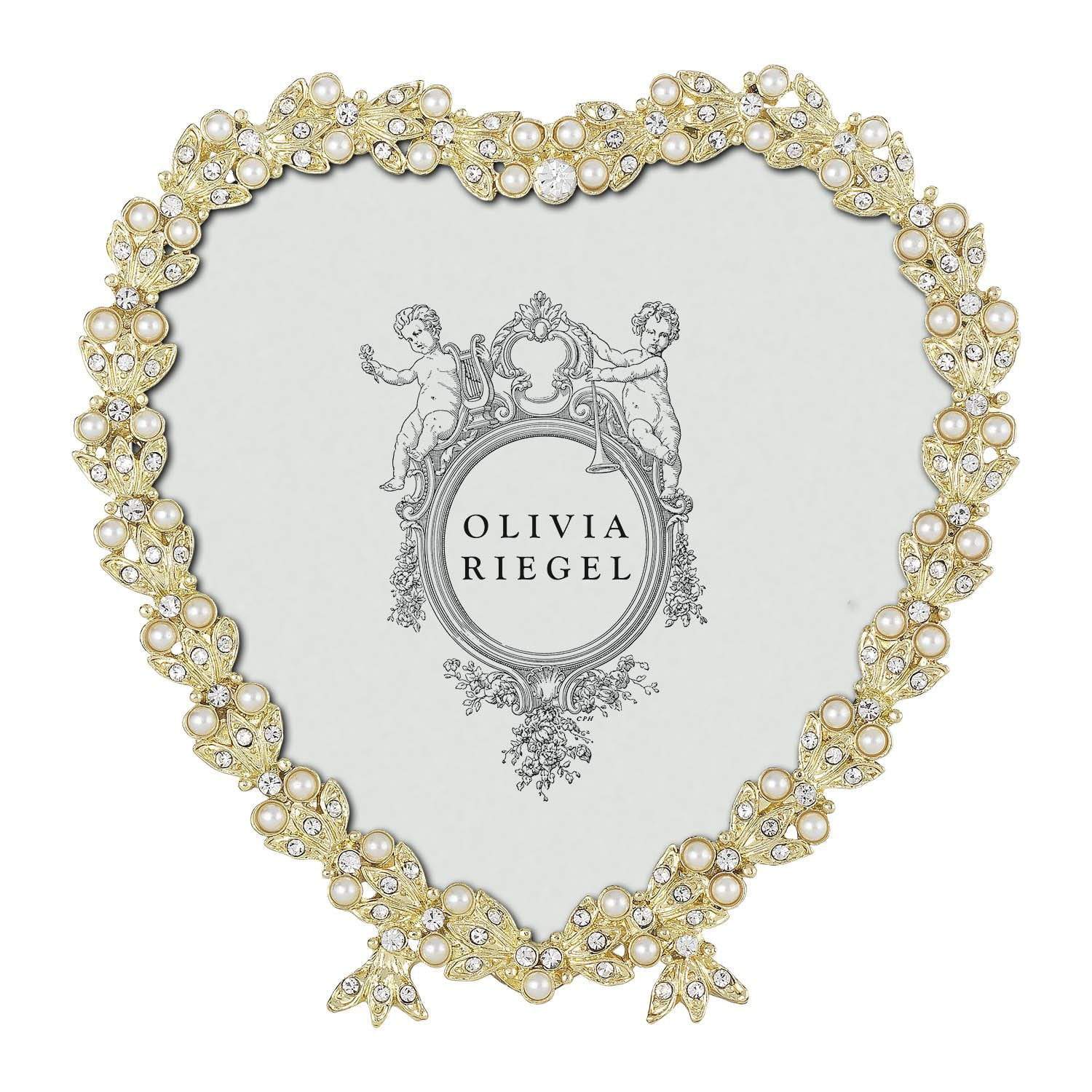 Olivia Riegel Gold Contessa Heart Frame