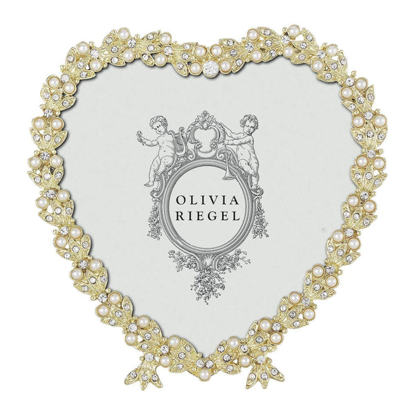 Olivia Riegel Gold Contessa Heart Frame