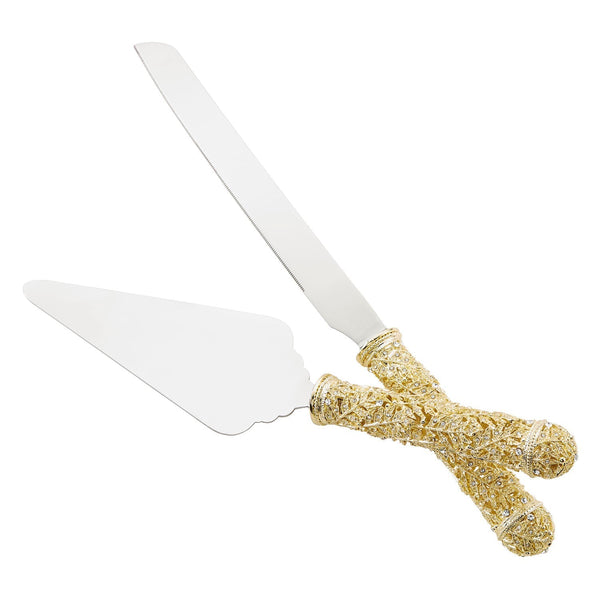 Olivia Riegel Serveware Olivia Riegel Gold Florence Dessert Serving Set