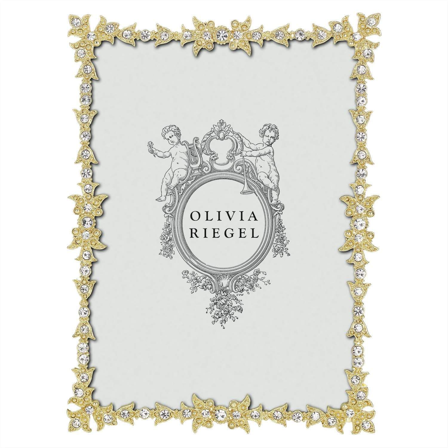 Olivia Riegel Gold Luxembourg 5" X 7" Frame