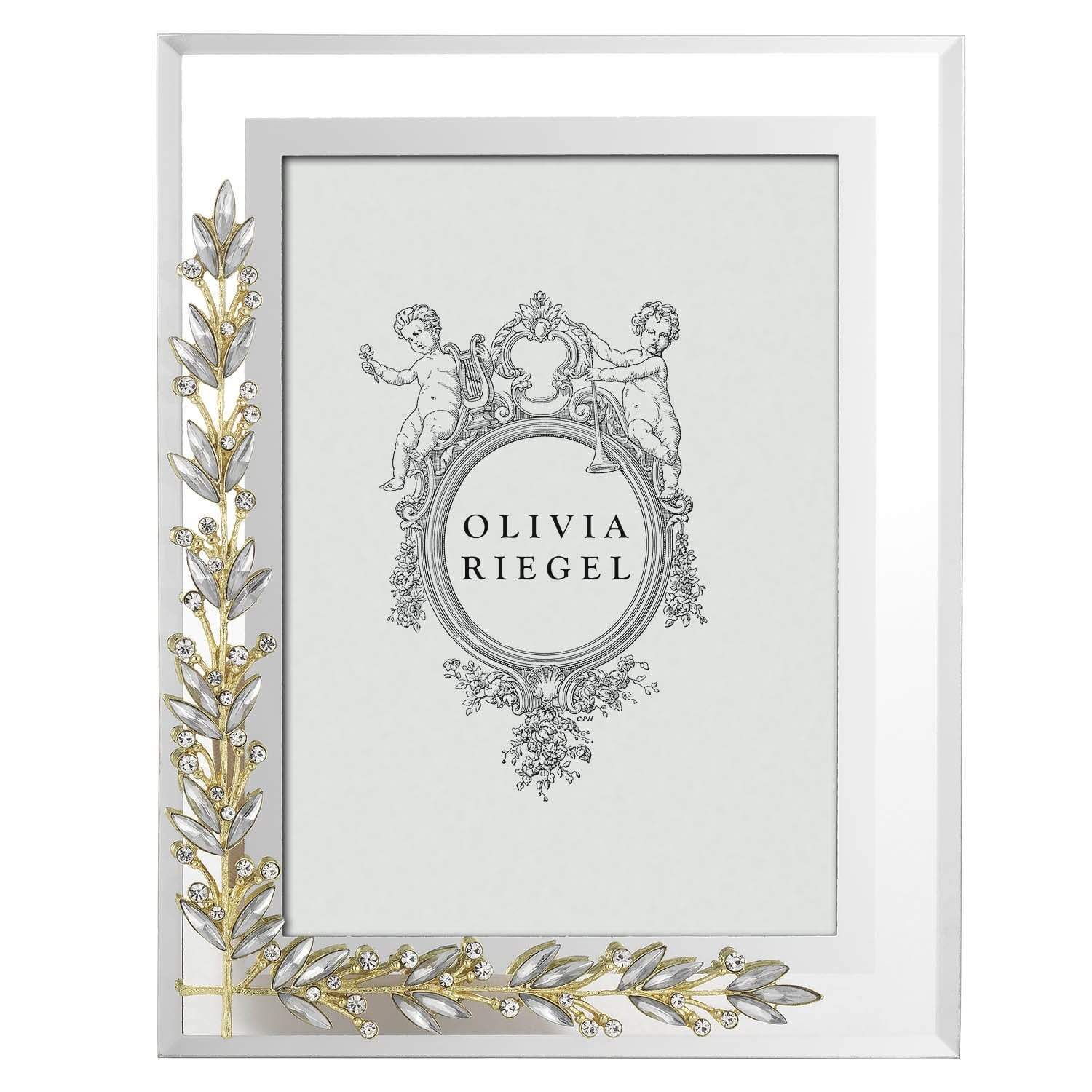 Olivia Riegel Picture Frames Olivia Riegel Gold & Silver Laurel 5" x 7" Frame