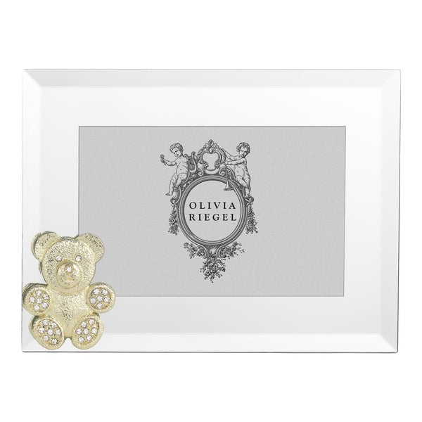 Olivia Riegel Picture Frames Olivia Riegel Gold Teddy Bear 4" x 6" Frame