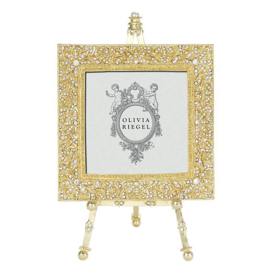 Olivia Riegel Gold Windsor 4" X 4" Frame On Easel