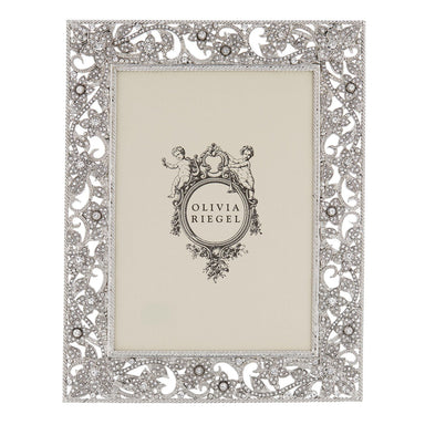 Olivia Riegel Picture Frames Olivia Riegel Silver Flora 5" x 7" Frame