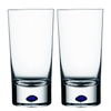 Orrefors Art Glass Orrefors Intermezzo Blue Tumbler Pair