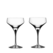 Orrefors Art Glass Orrefors Metopol Coupe (pair)