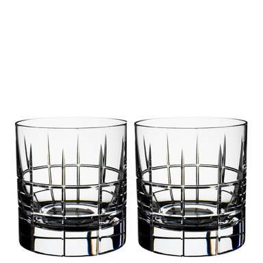 Orrefors Art Glass Orrefors Stret Whiskey (pair)